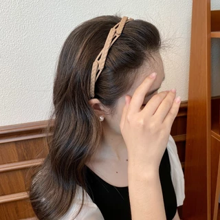ที่คาดผมสำหรับผู้หญิง ที่คาดผมเมจิกแบบพกพาแบบพับได้ง่ายที่คาดผมป้องกันการลื่นไถลเครื่องประดับผมสําหรับสาวหวาน