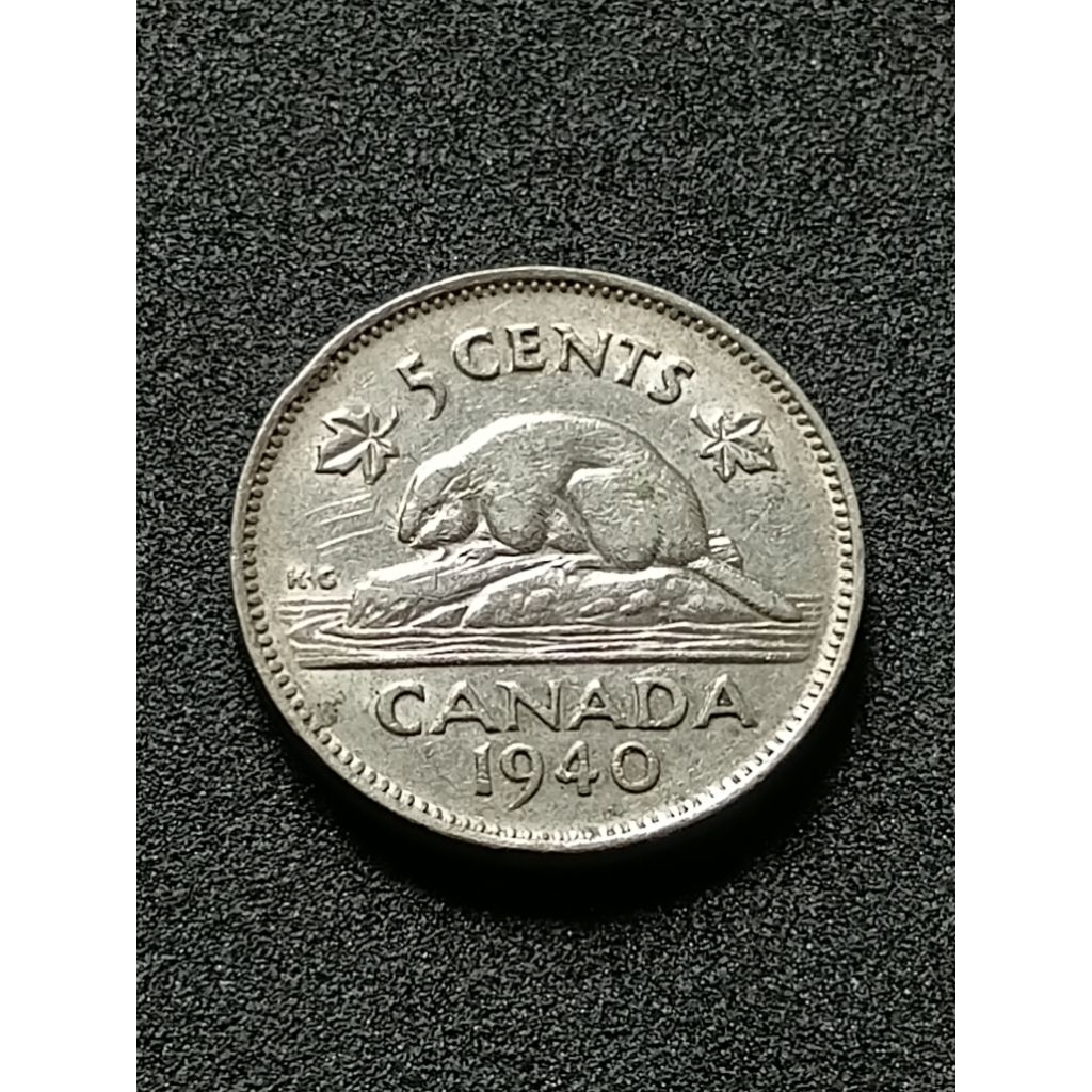 เหรียญแคนาดา5 Cents 1940(269)
