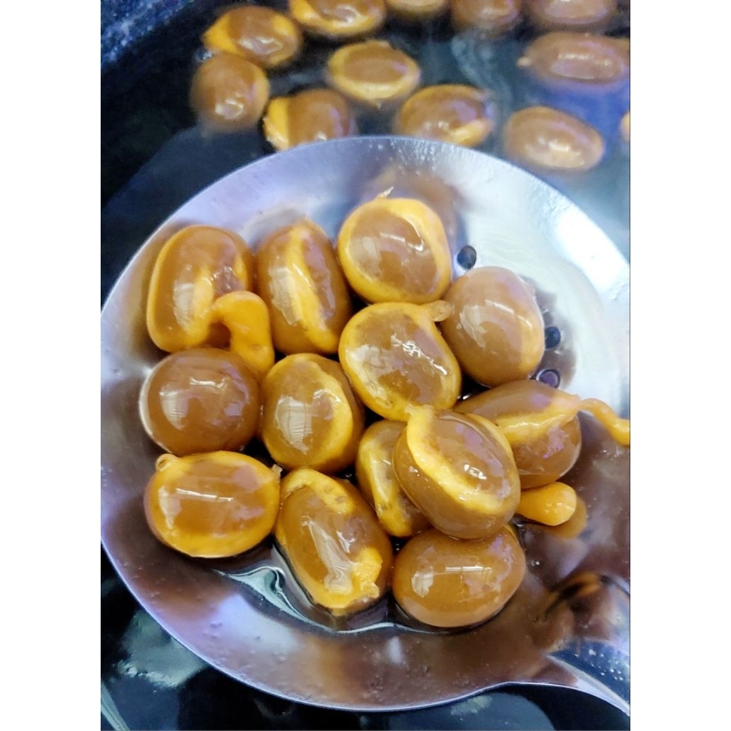 ลูกชุบเม็ดขนุนเผือกผสมถั่วเพชรบุรี หนัก250-500กรัม หวานพอดีกิน ทำสดใหม่ทุกวัน (จังหวัดห่างไกลพิจารณาในกากดสั่ง)