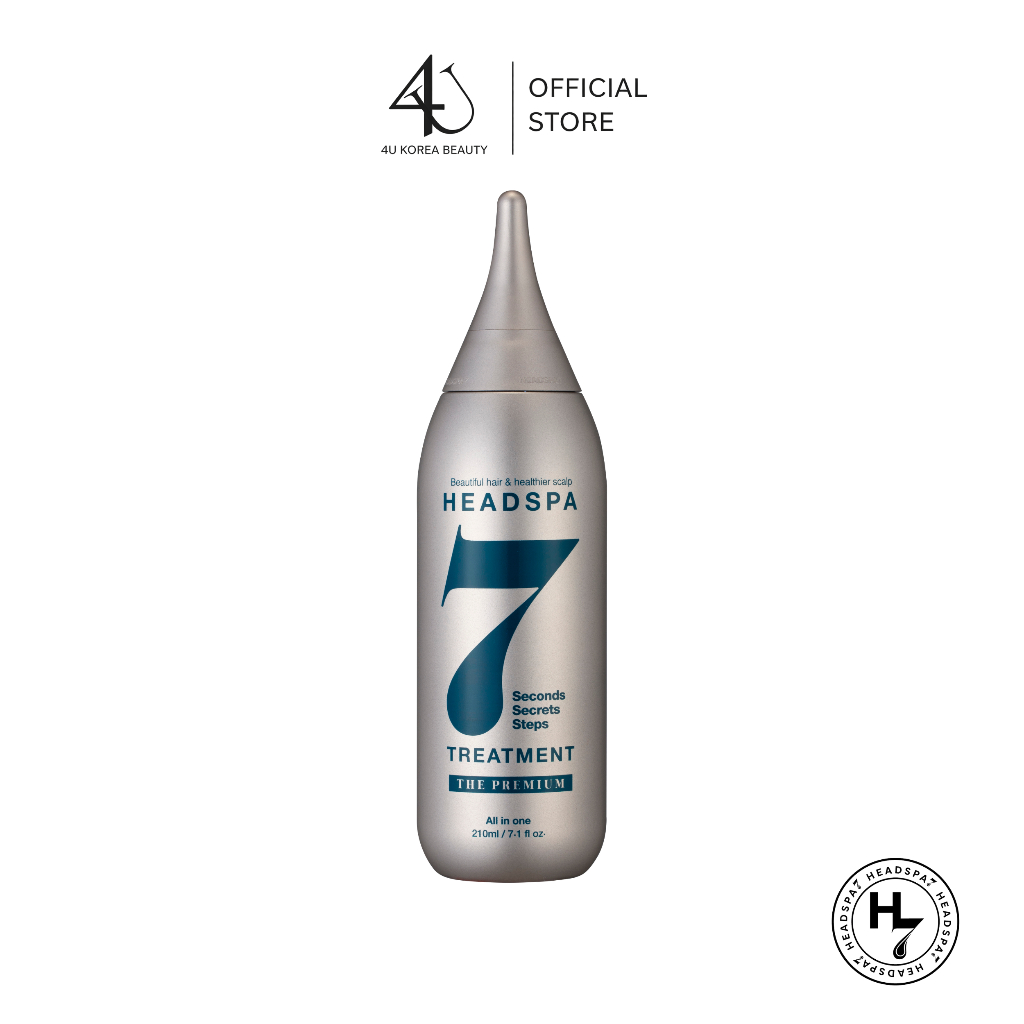 HEADSPA7 TREATMENT THE PREMIUM 210ml เฮดสปา ทรีทเม้นต์บำรุงผม 7 วินาทีแห่งการบำรุง