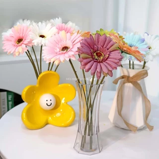 [ร้านไทย] ดอกเยอบีร่าปลอม 🌼 ดอกไม้ปลอม เยอบีร่าปลอม เยอบีร่า ดอกเยอบีร่า ทำดอกติดเพชรได้ ดอกไม้ประดิษฐ์ Gerbera