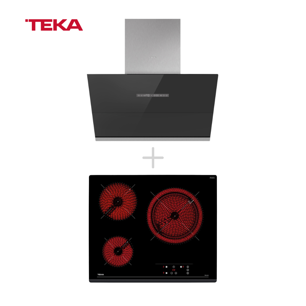 TEKA เครื่องดูดควัน รุ่น DVV90 +เตาไฟฟ้าเซรามิก TZ 6315