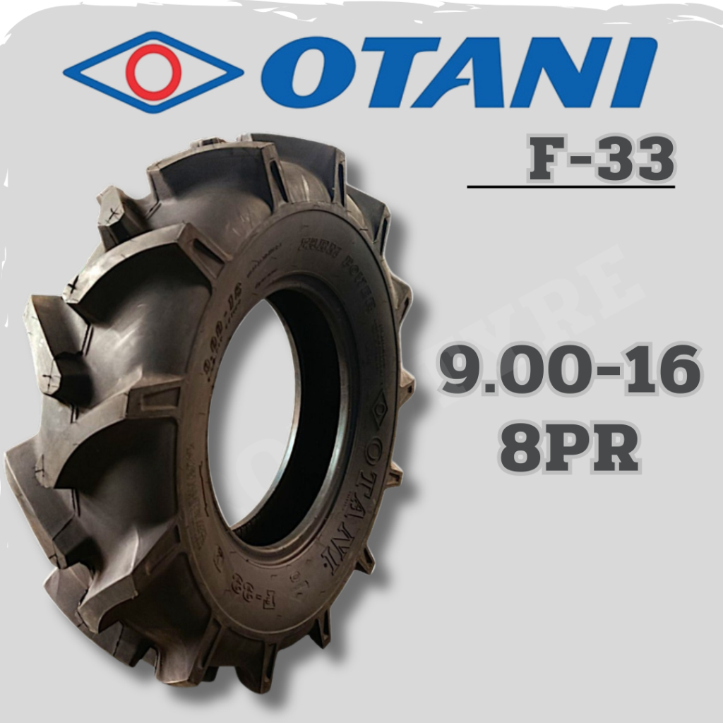 ยางรถไถ 9.00-16 8PR ยี่ห้อ OTANI รุ่น F-33
