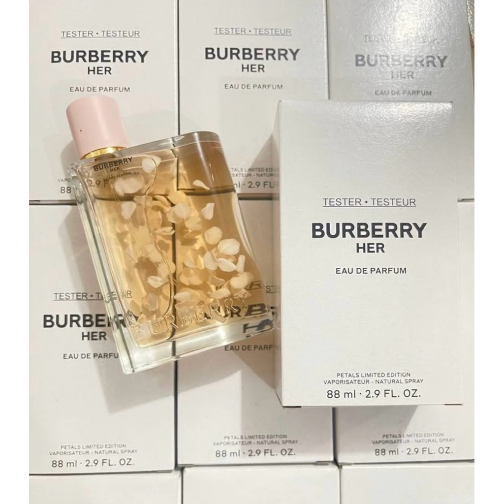 น้ำหอม Burberry Her Eau de Parfum Petals Limited Edition 88ml กล่องขาว