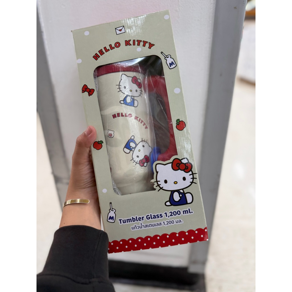 แก้วน้ำสเตนเลส 1200ml HELLO KITTY