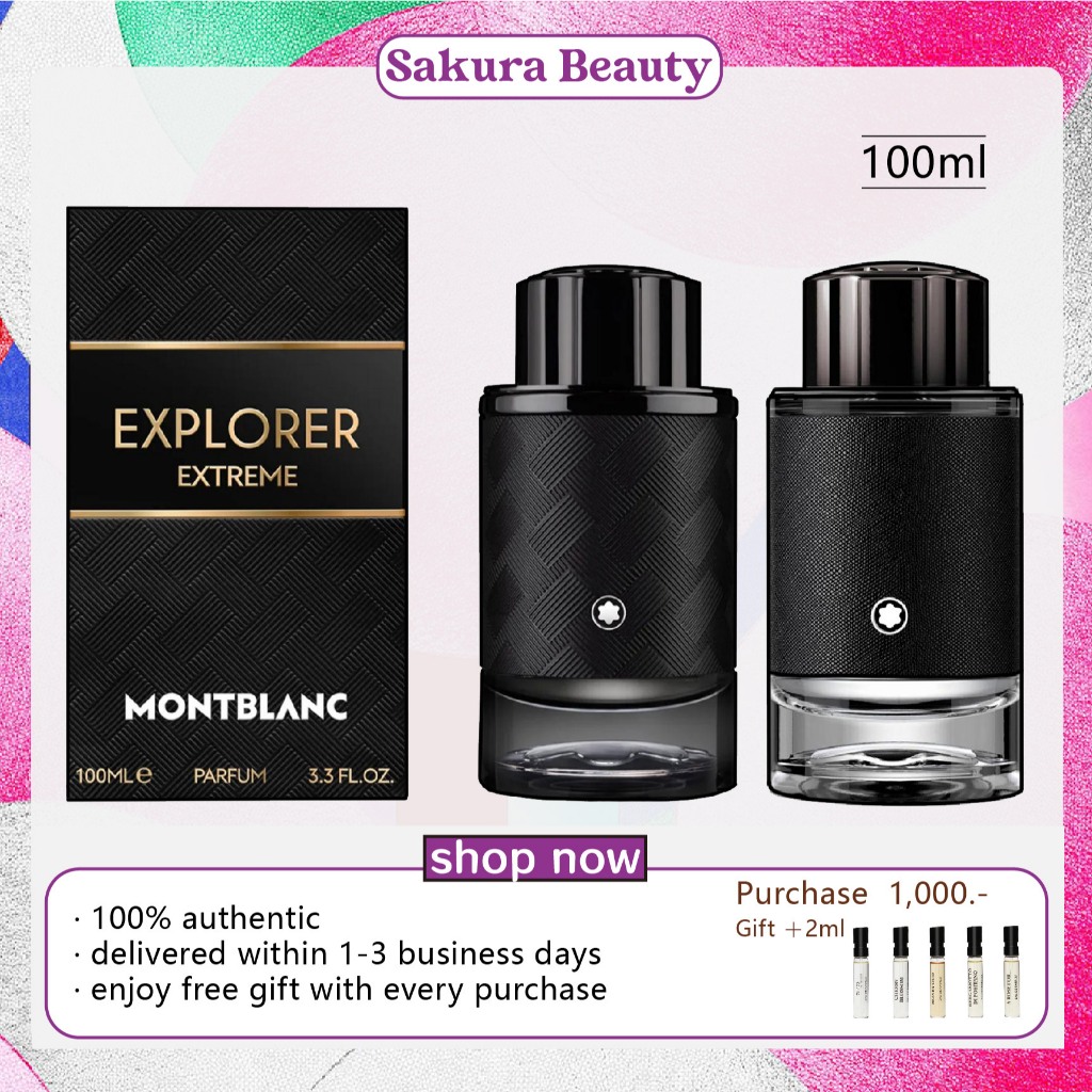 MontbIanc Explorer Eau de Parfum Extreme Parfum Ultra Blue EDP 100ml ลดกระหน่ำ ถูกที่สุด!!