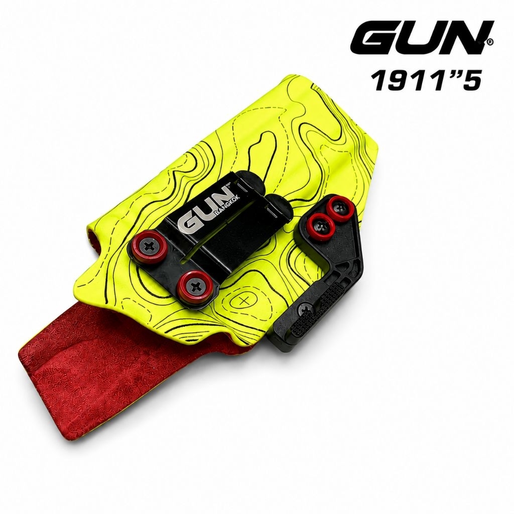 ซองพกใน COLT 1911 Government 5"  IWB GUNBANGKOK | ล็อคแน่น ดึงลื่น พกซ่อนมั่นใจ Handmade ปรับแต่งได้