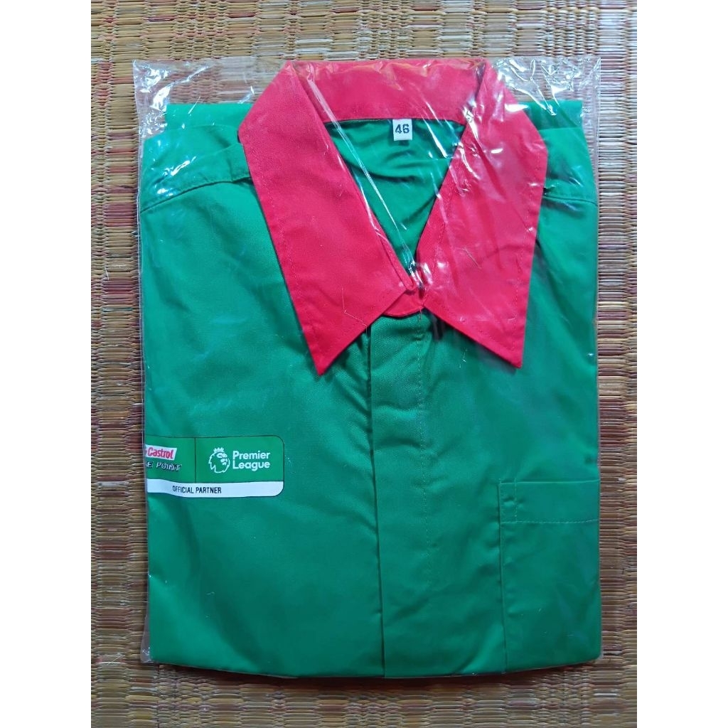 เสื้อช็อปช่างน้ำมันเครื่อง Castrol