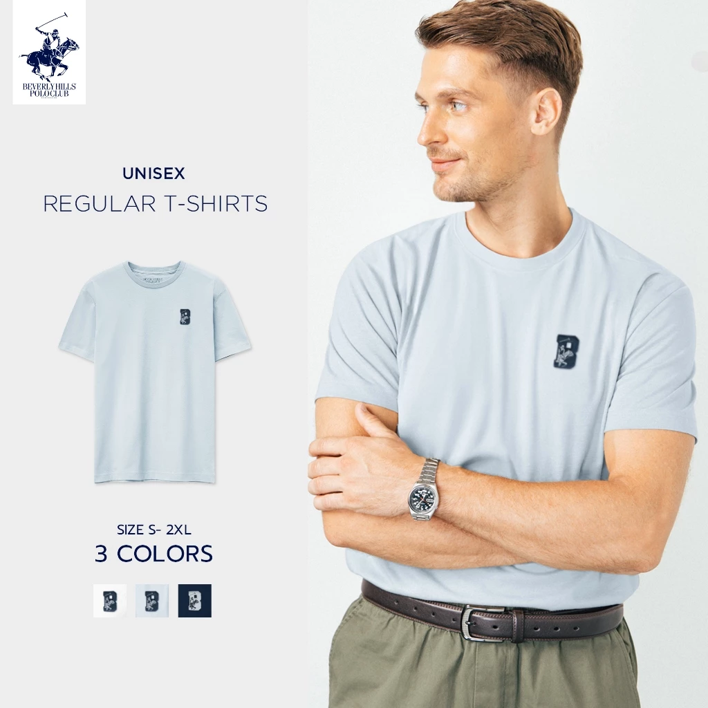 BEVERLY HILLS POLO CLUB เสื้อยืดคอกลมแขนสั้น รุ่น BNSV198