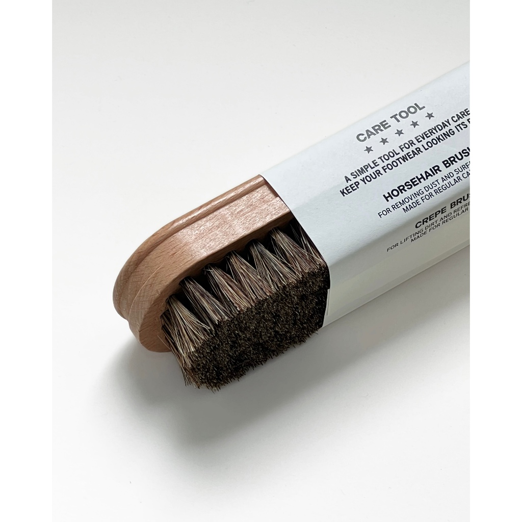 COPSE Horsehair Shoe Cleaning Brush แปรงขนม้าทำความสะอาดรองเท้าหนัง