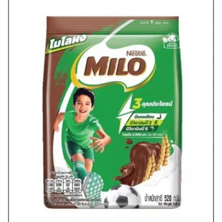 MILO ไมโล ชนิดผง เครื่องดื่มช็อคโกแลต ไมโล แอคทีฟ-โก ขนาด 520 กรัม