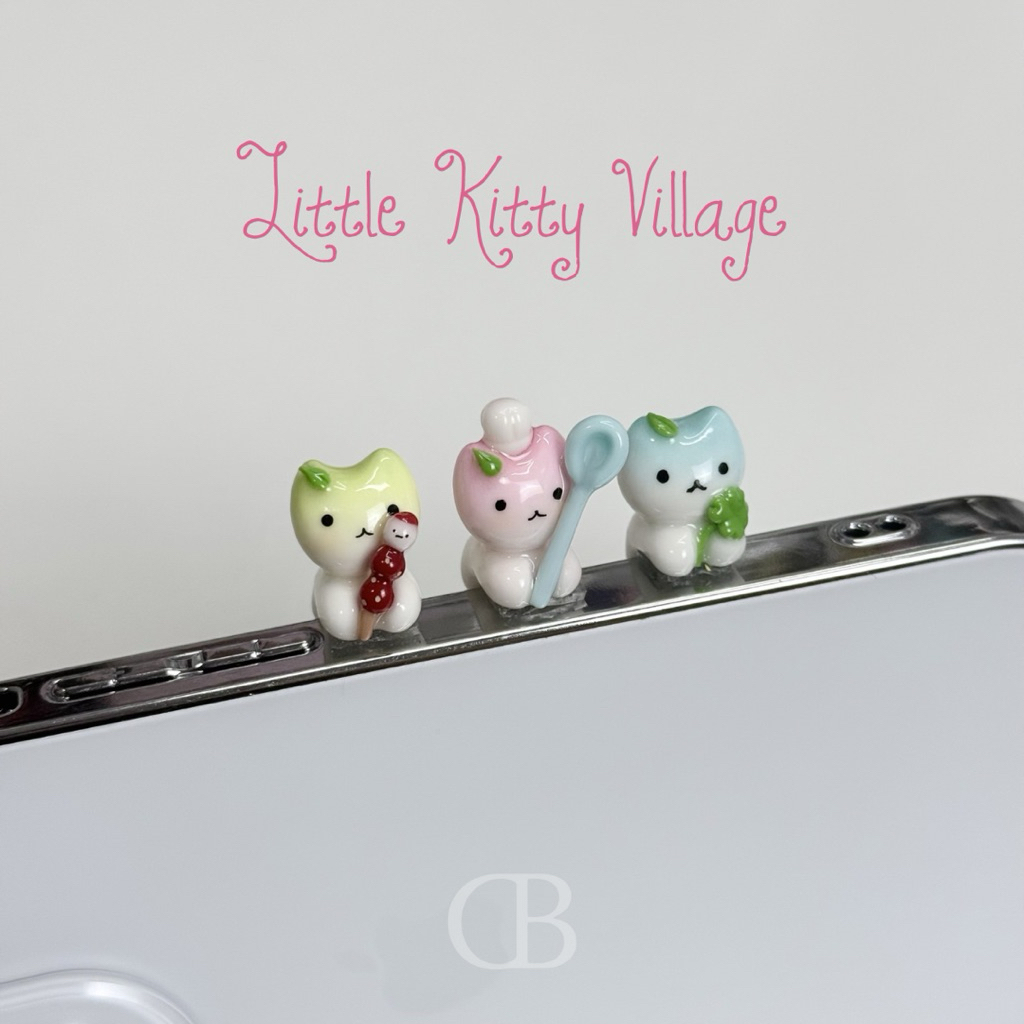 Little Kitty Village Clay hippers : ตัวเกาะดินปั้นน้องแมวจิ๋วสุดคิ้วท์