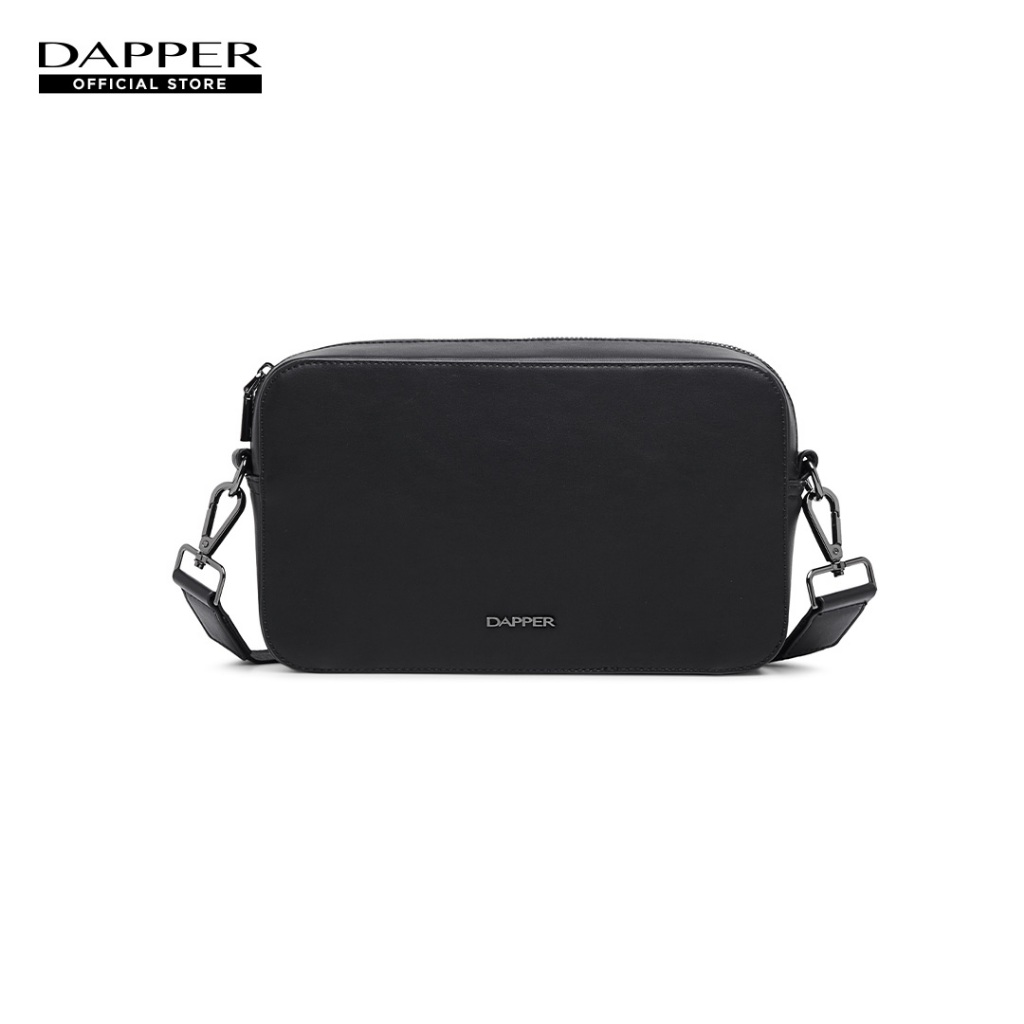 DAPPER กระเป๋าสะพายข้าง Boxy Crossbody Bag สีดำ (BM5/BK/1272SF)