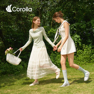 7.19 Corolla Airlace รองเท้าผู้หญิง Mary Jane ลูกไม้ สายคาดคู่ ดีไซน์หวาน พื้นนุ่ม เบา ใส่สบาย กันลื่น