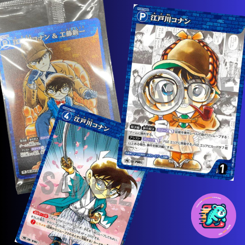 [DETECTIVE CONAN CARD GAME] Kudo Shinichi & Edogawa Conan Promo  [TAKARATOMY]