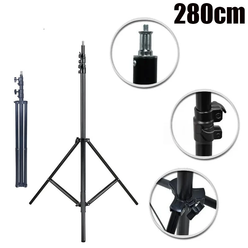 ขาตั้งไฟ Light Stand สูง 2.8 เมตร รุ่นสปริงในข้อต่อ thumbnail 8