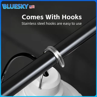 Bluesky ซื้อ 1 แถม 1 ไฟโซล่าเซลล์ 100000W หลอดไฟโซล่าเซลล์ solar light ไฟตุ้ม3สี แบตนาน12-48ชั่วโม เปิด-ปิด