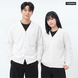 Yuedpao Fleece Air Flow Collection Cardigan Unisex เสื้อคาร์ดิแกน เสื้อคลุมแขนยาว เสื้อกันหนาว สเวตเตอร์ (6 สี)