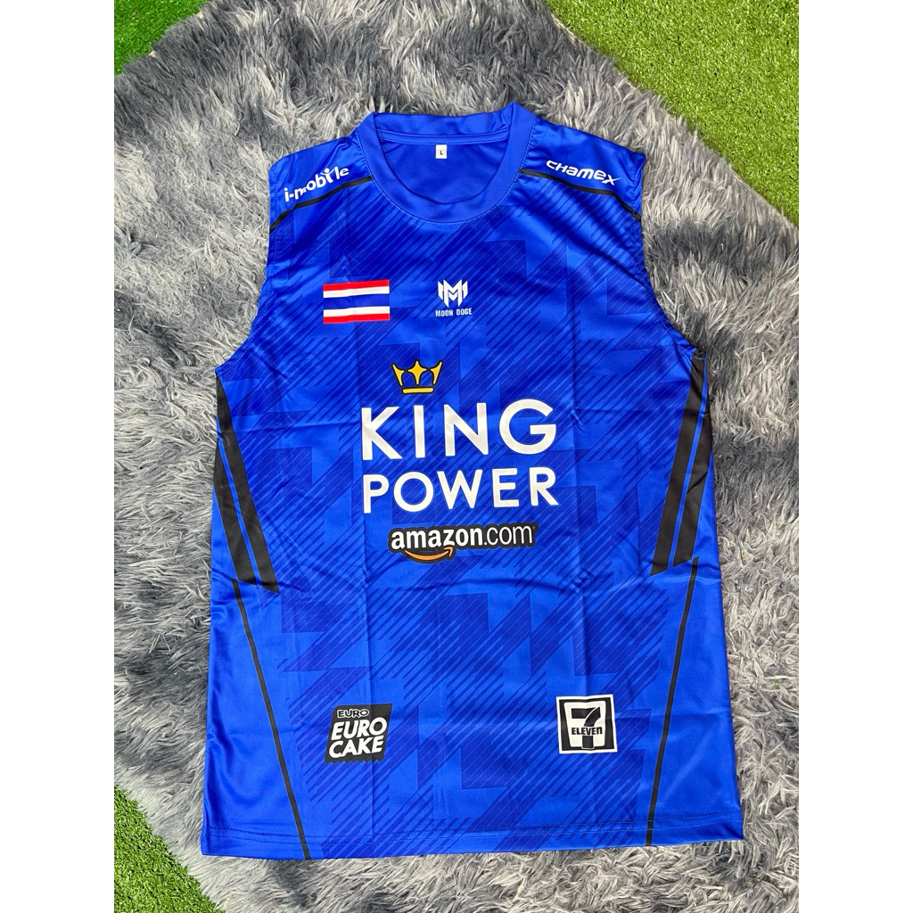 **ของแท้ ส่งไว** เสื้อกีฬาแขนกุด moon doge พิมพ์ลาย รุ่นEX-1