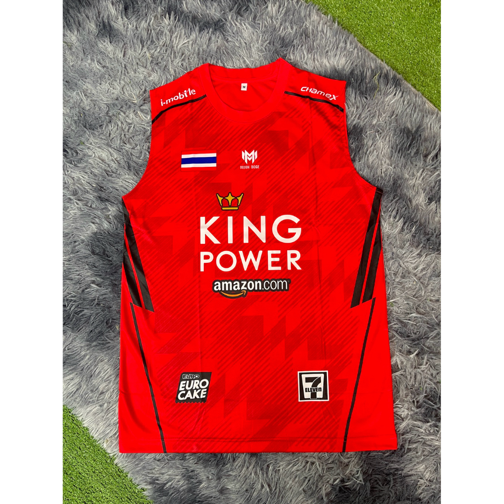 **ของแท้ ส่งไว** เสื้อกีฬาแขนกุด moon doge พิมพ์ลาย รุ่นEX-1