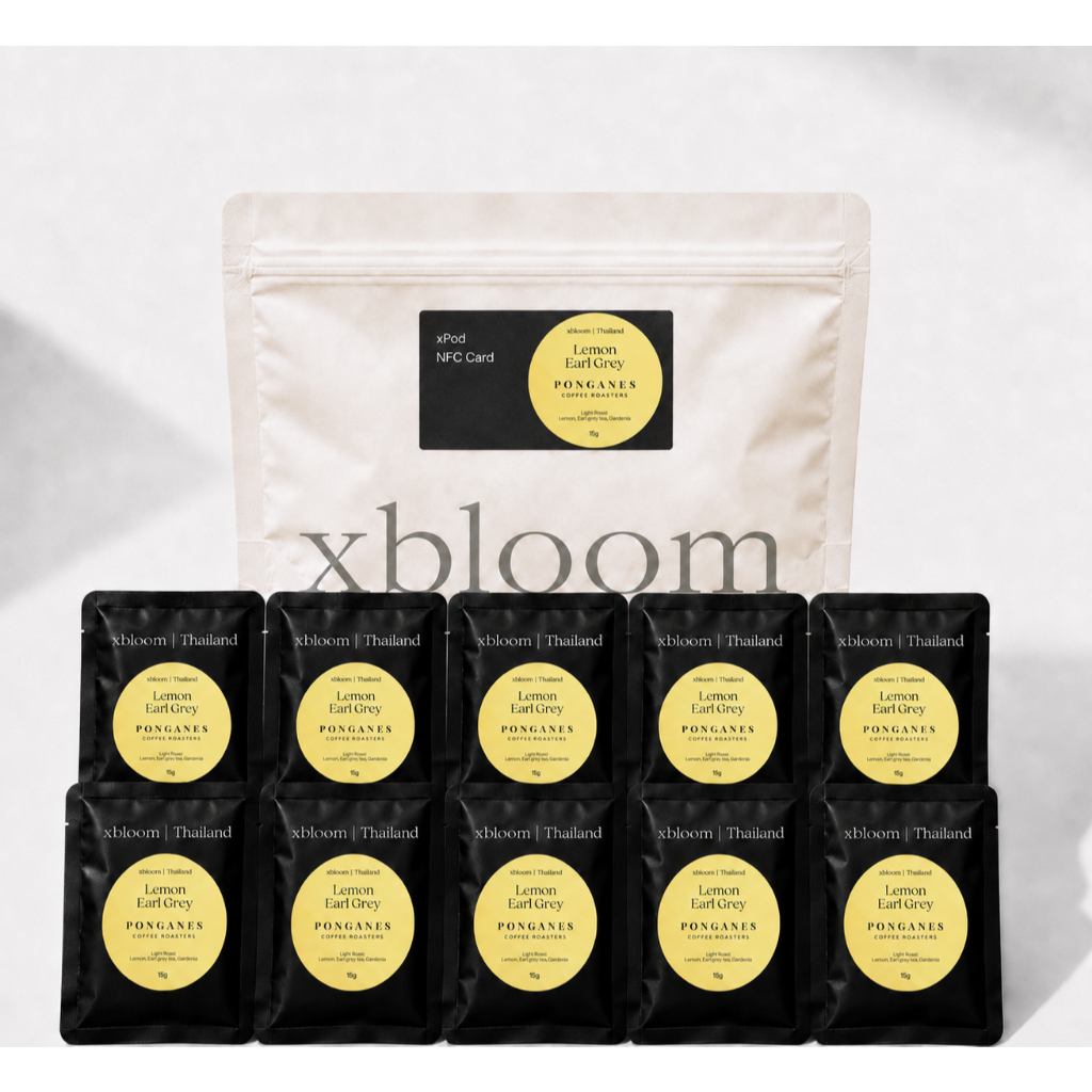 Ponganes Lemon Earl Grey Sachet (10 sachets) | เมล็ดกาแฟคั่วอ่อน Specialty จากแม่ฮ่องสอน