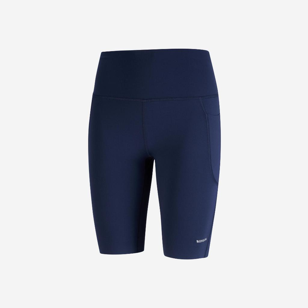 กางเกงวิ่ง กางเกงรัดรูปขาสั้น กางเกงวิ่งผู้หญิง KIPRUN Women's Running Cycling Shorts KIPRUN Run 500