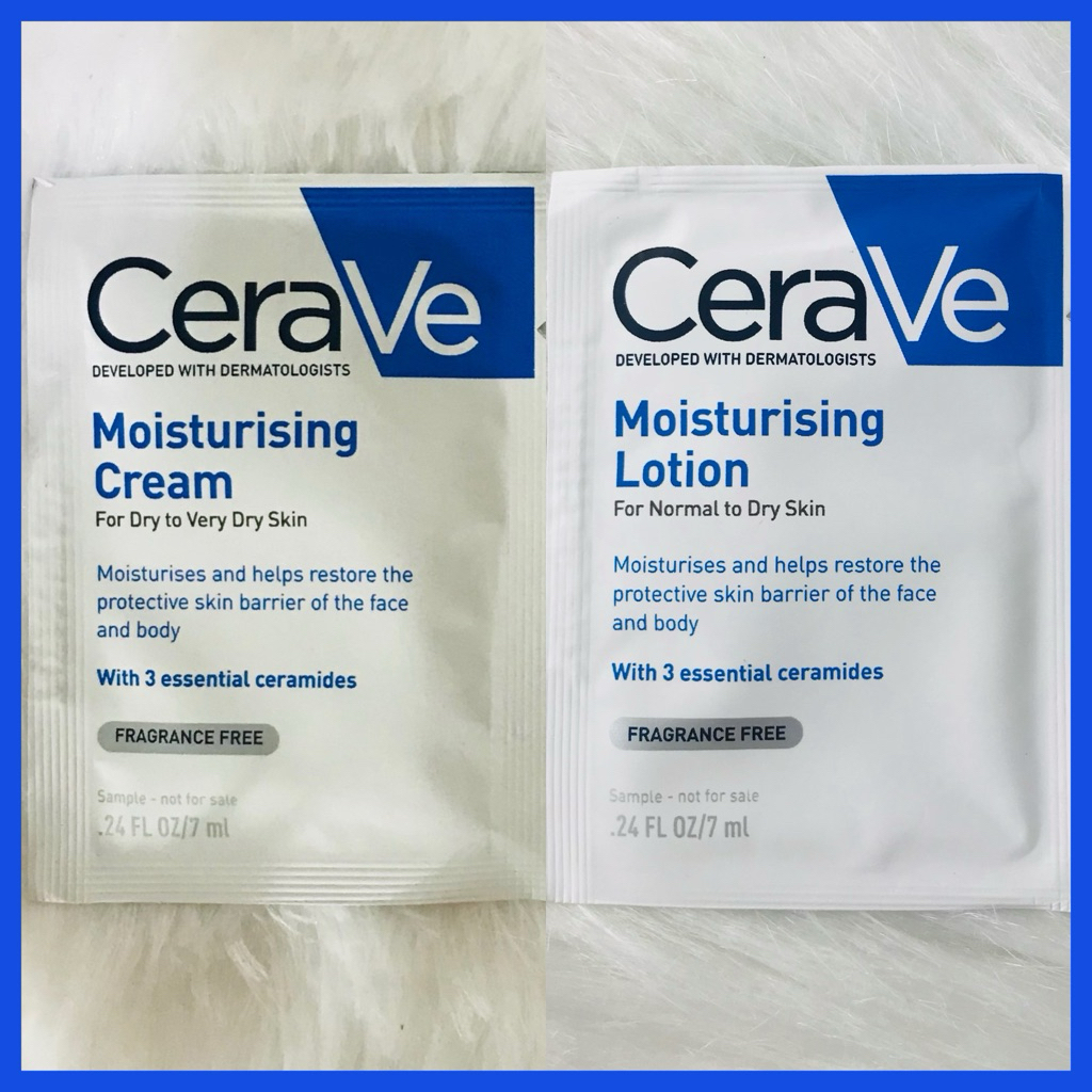 🔥ส่งทันทีได้‼️ผลิตฝรั่งเศส ของแท้ 100%🔥CERAVE Moisturising Cream Cerave Lotion Cerave Cream เซราวีครีม เซราวีโลชั่น