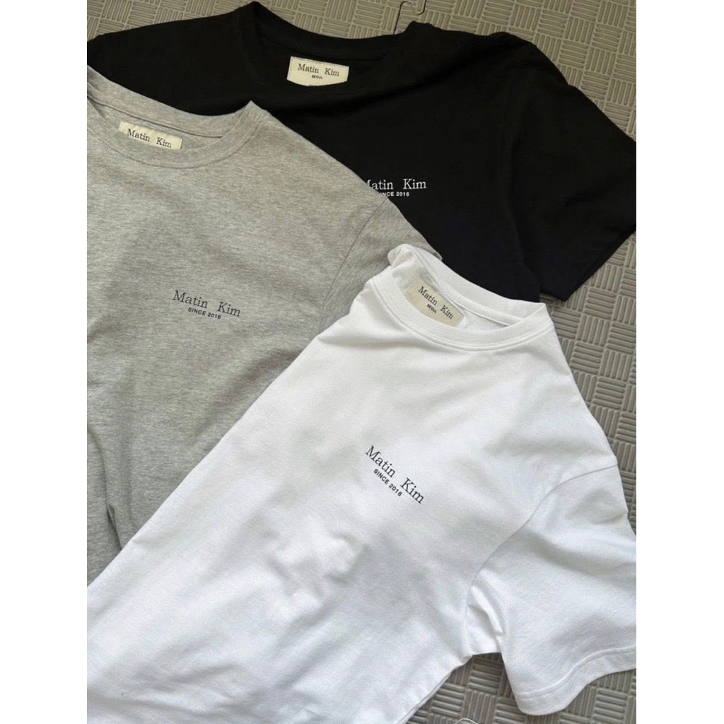 เสื้อยืด martin kim pack 3pcs. พร้อมส่ง