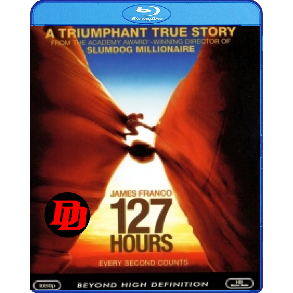 แผ่น Blu-ray เสียงไทย 100% Movie ใหม่ 127 Hours (2010) 127 ชั่วโมง Movie บลูเรย์