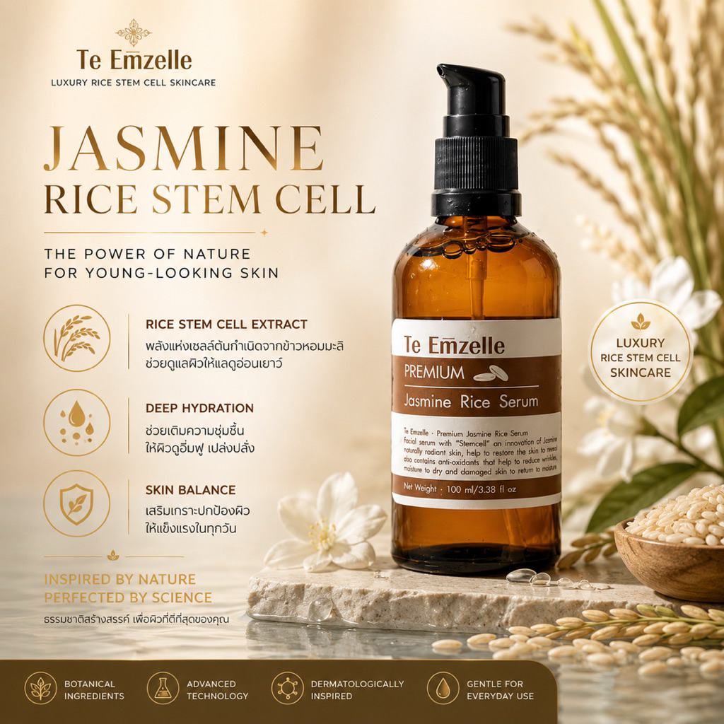 ฝ้าหนา รูขุมขนกว้าง ลดด้วย O'Lemine & Te emzelle serum รูปที่ 3