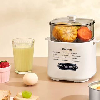 Kento Lite เครื่องต้มไข่ Electric Egg Cooker 12 โหมด ตั้งเวลาได้ 24 ชั่วโมง พร้อมจอแสดงผลดิจิทัลหน้าจอสัมผัส