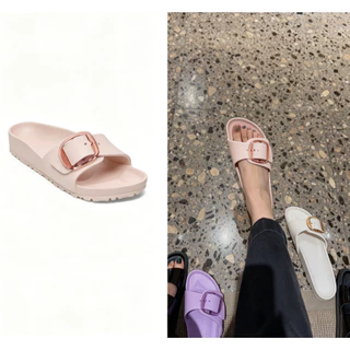 รองเท้าแตะ BIRKENSTOCK Madrid EVA สีขาว สีโรส สำหรับชายและหญิง