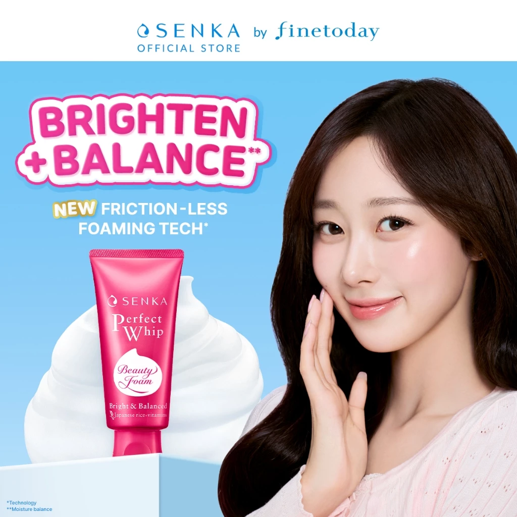 SENKA เซนกะ เพอร์เฟ็ค วิป ไบรท์ แอนด์ บาลานซ์ 100กรัม