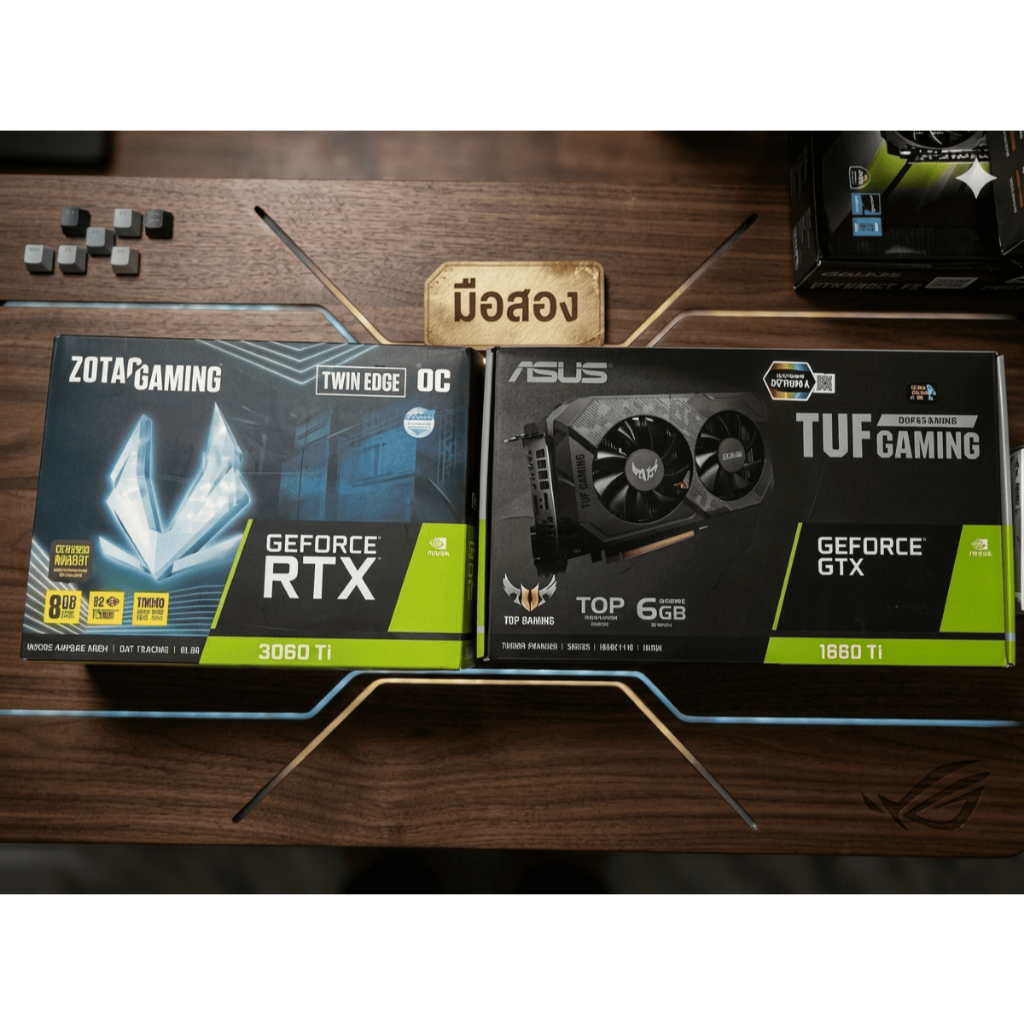 การ์ดจอหลายรุ่น gtx1050ti gtx1650 rtx2060 rtx3070ti มือสองผ่านการเทสมาอย่างดี ก่อนส่งมีผลเทสให้ดู
