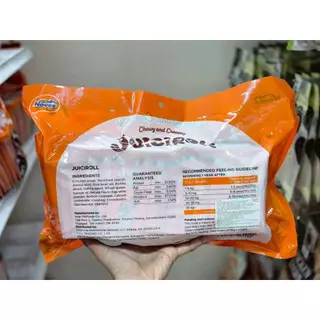 0019 NOVEE JUICIROLL / โนวี่ จูซี่โรล @10 กรัม X 40 ซอง ขนมสุนัข ขนมหมา **1ถุง 150บาท