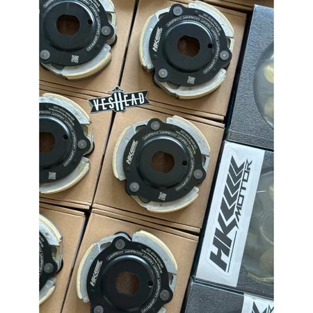 HK Motor 🇹🇼 คลัทช์ คาร์บอน/เรซินสำหรับ Vespa / Lambretta / GPX Dz3 / Giorno / PCX / ADV / Xmax / Forza / Zontes คลัตช์