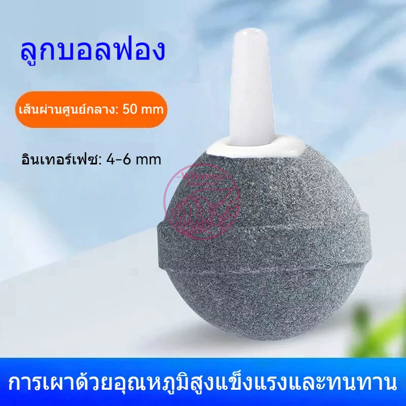 หัวทรายเพิ่มออกซิเจนสำหรับตู้ปลา ตู้กุ้ง สัตว์น้ำทุกชนิด ฟองแรง ออกทุกรู ฟองไม่ใหญ่เกินไป ปลาไม่ตกใจ thumbnail 9
