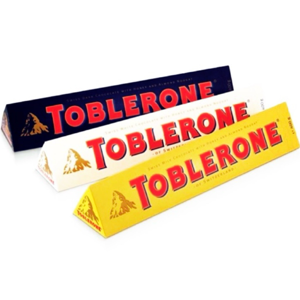 ช็อกโกแลต Toblerone (ท็อปเบอโรน) ขนาด 100 กรัม