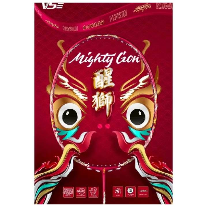 VS ไม้แบดมินตัน รุ่น Mighty Lion*ขึ้นเอ็นกรุณาแจ้งในคำสั่งซื้อ*
