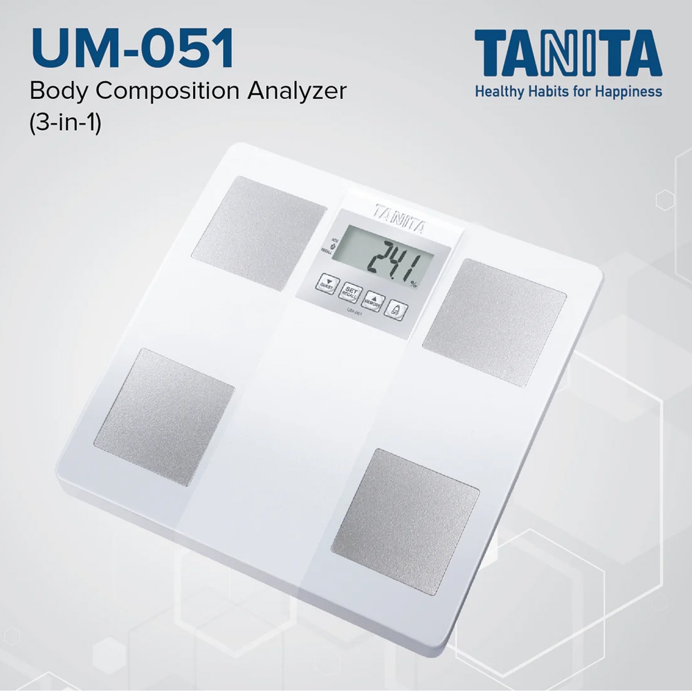 TANITA เครื่องชั่งน้ำหนัก วิเคราะห์ไขมัน และมวลน้ำ รุ่น UM-051