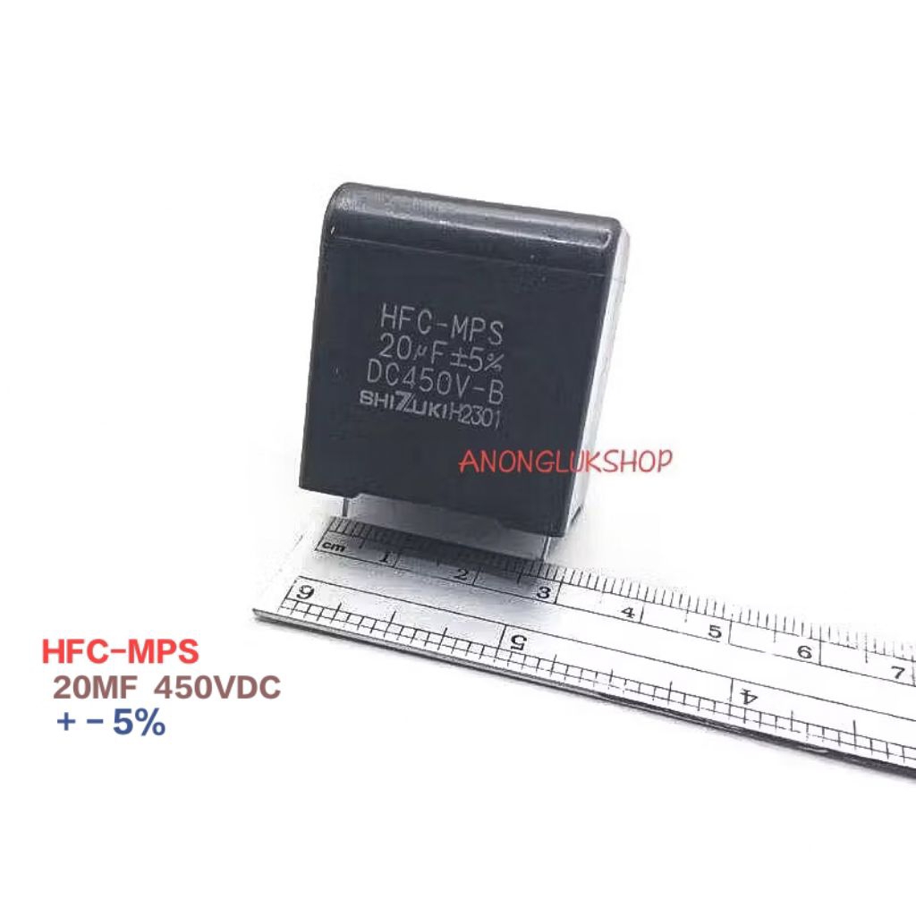 ราคาต่อ 1ตัว 👉👉C20UF  HFC-MPS DC450V C 20UF  DC450V C20MF Daikin เครื่องปรับอากาศ Capacitor DC450V ร