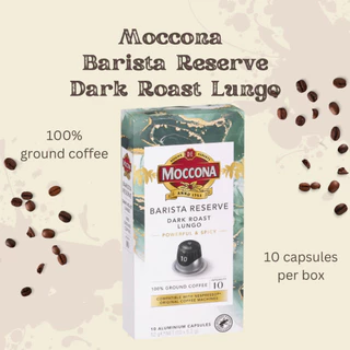 มอคโคน่า กาแฟแคปซูลอะลูมิเนียม 1 กล่อง มี 10 แคปซูล Coffee Aluminium Capsule