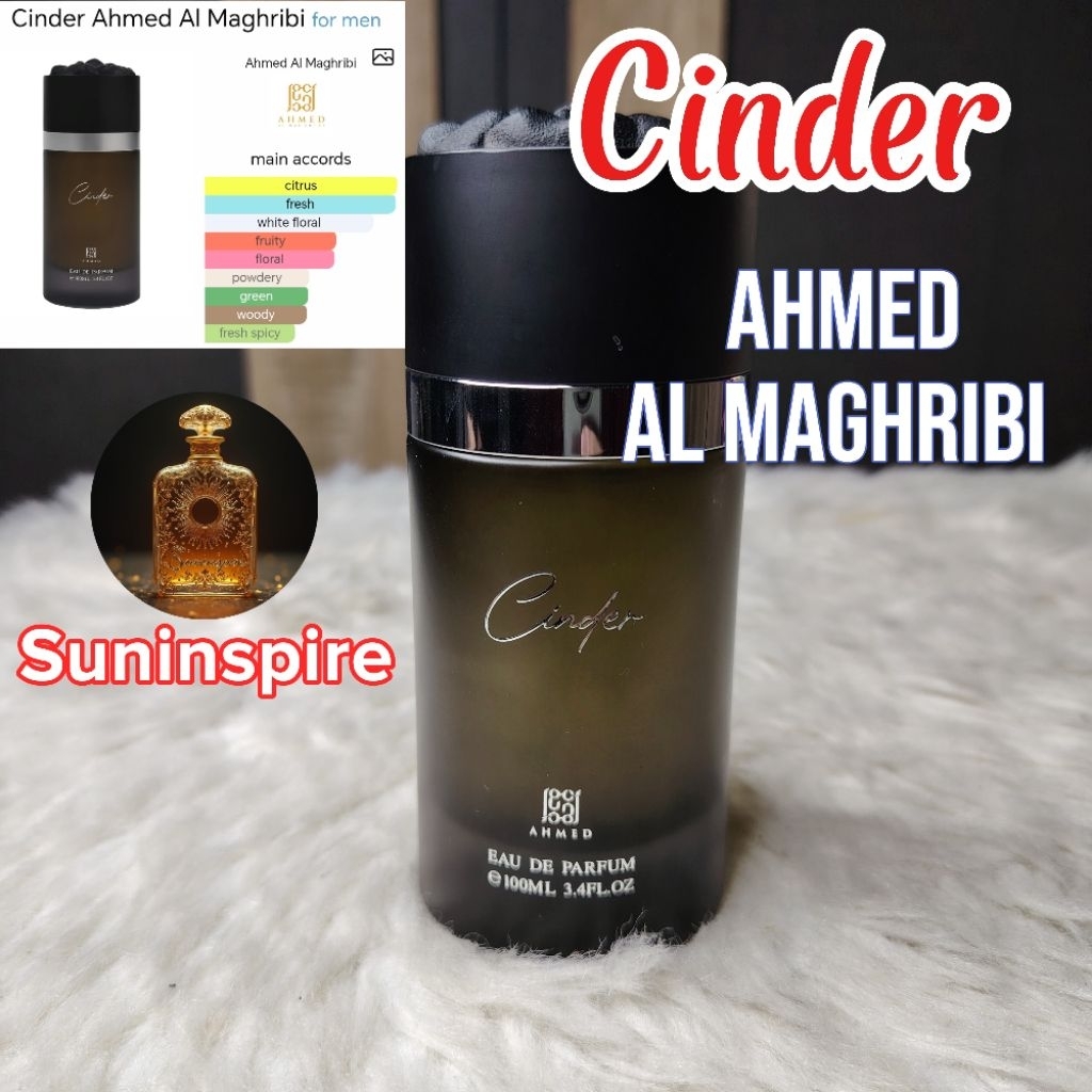 น้ำ​หอม​แบ่ง​ขาย​พกพา​ Cinder หรูหรา​ ติดทน citrus floral woody