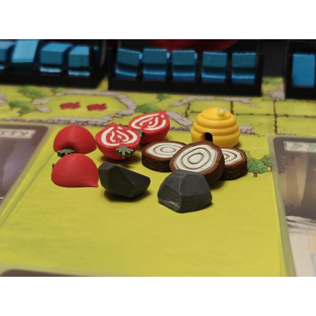 ​🍁 Emberleaf โทเค่นอัปเกรด 3D / Token Upgrade วัสดุ PETG (ไม่รวมตัวเกม)
