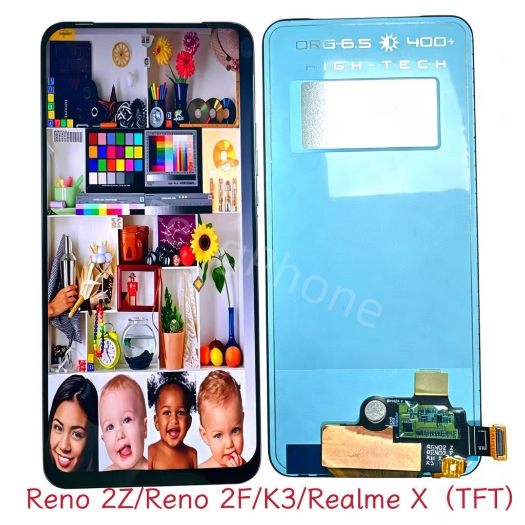 ชุดหน้าจอ For OPPO Reno2 F/2 Z/K3/realme X (TFT)