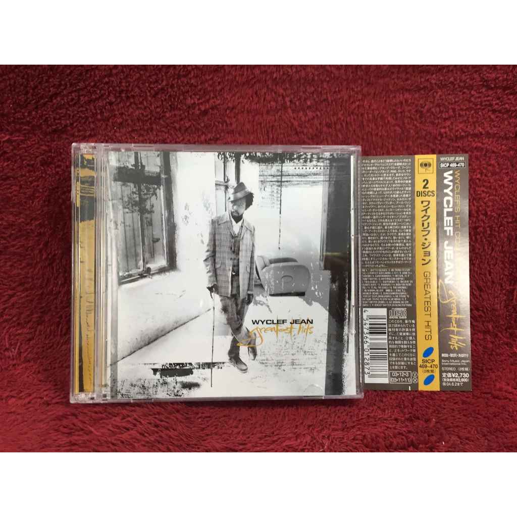 2CD Wyclef Jean – Greatest Hits สภาพตามรูปปก AA335-135
