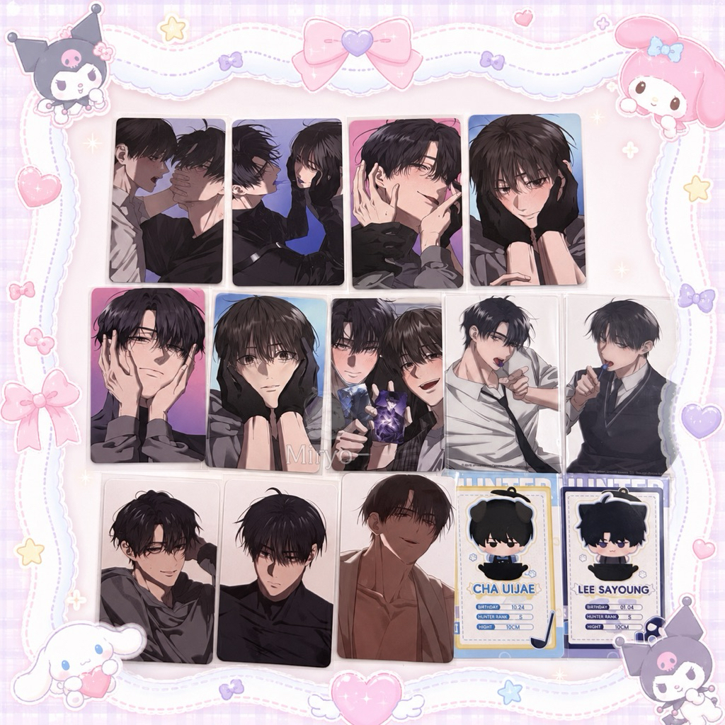 11/09โฟโต้การ์ด The Hunter's Gonna Lay Low Photocards ฮันเตอร์อยากใช้ชีวิตอย่างสงบ โฟโต้การ์ด