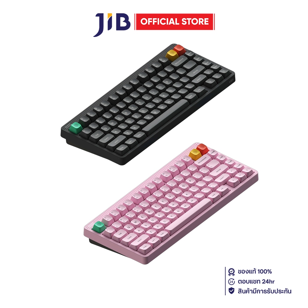 WIRELESS KEYBOARD (คีย์บอร์ดไร้สาย) NUPHY NODE 75 HIGH-PROFILE - BLUSH MAX SWITCH RGB EN/TH