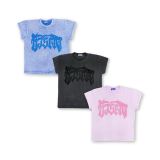 Sure thing - Jerk Thai Logo 3 Colors เสื้อปีกนก มี3สี ผ้าฟอกสี เสื้อแขนตัด