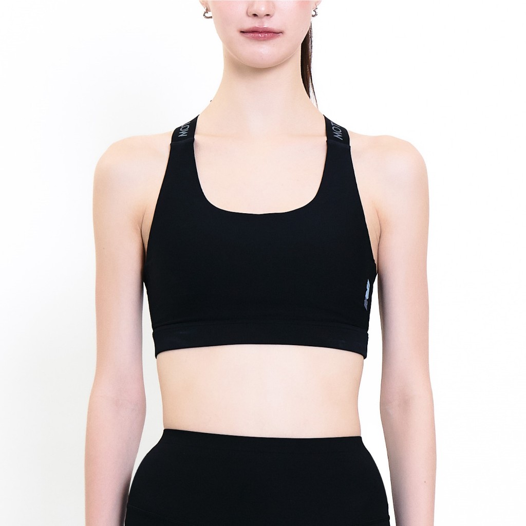 Wacoal Motion Wear บราออกกำลังกายแบบสวมหัว รุ่น WR3465 สีดำ (BL) — صورة 2
